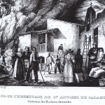 Ermitage de Galamus, 1829.