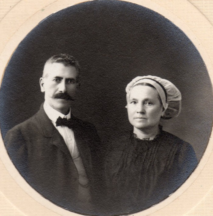 Portrait de Mr et Mme Cazach, Vingrau. Portrait de Mr et Mme Cazach, Vingrau.
