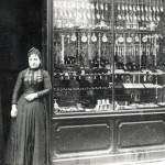 La boutique Velzy à Perpignan en 1875.