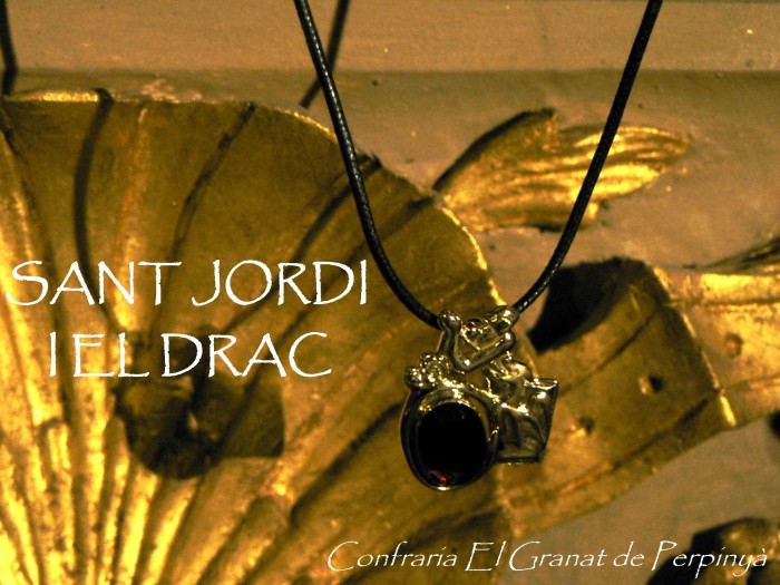 Pendentif Sant Jordi, Le Grenat de Perpignan