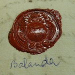 blason de Monsieur de Balanda