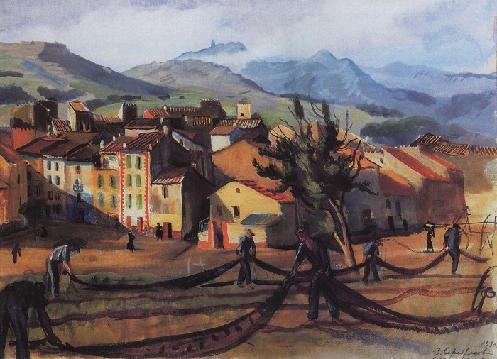 Banyuls-1930-Zinaida Serebriakova