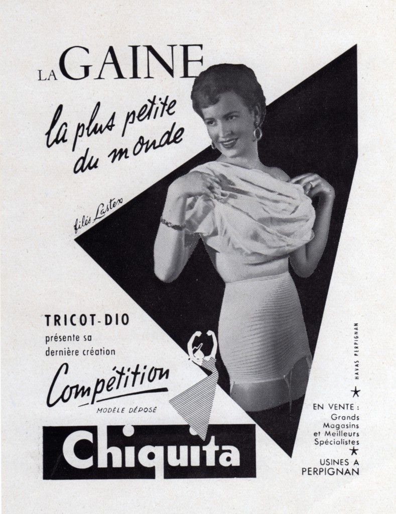 Vidal 1954 pub Chiquita