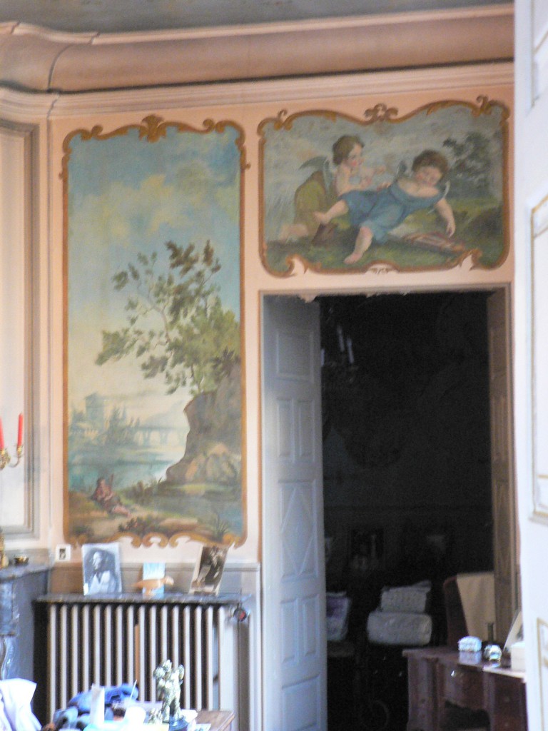 Décors peints dans l'Hôtel de Lazerme