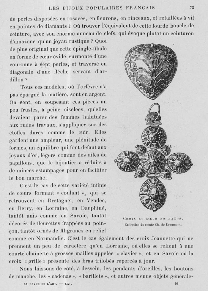 bijoux régionaux