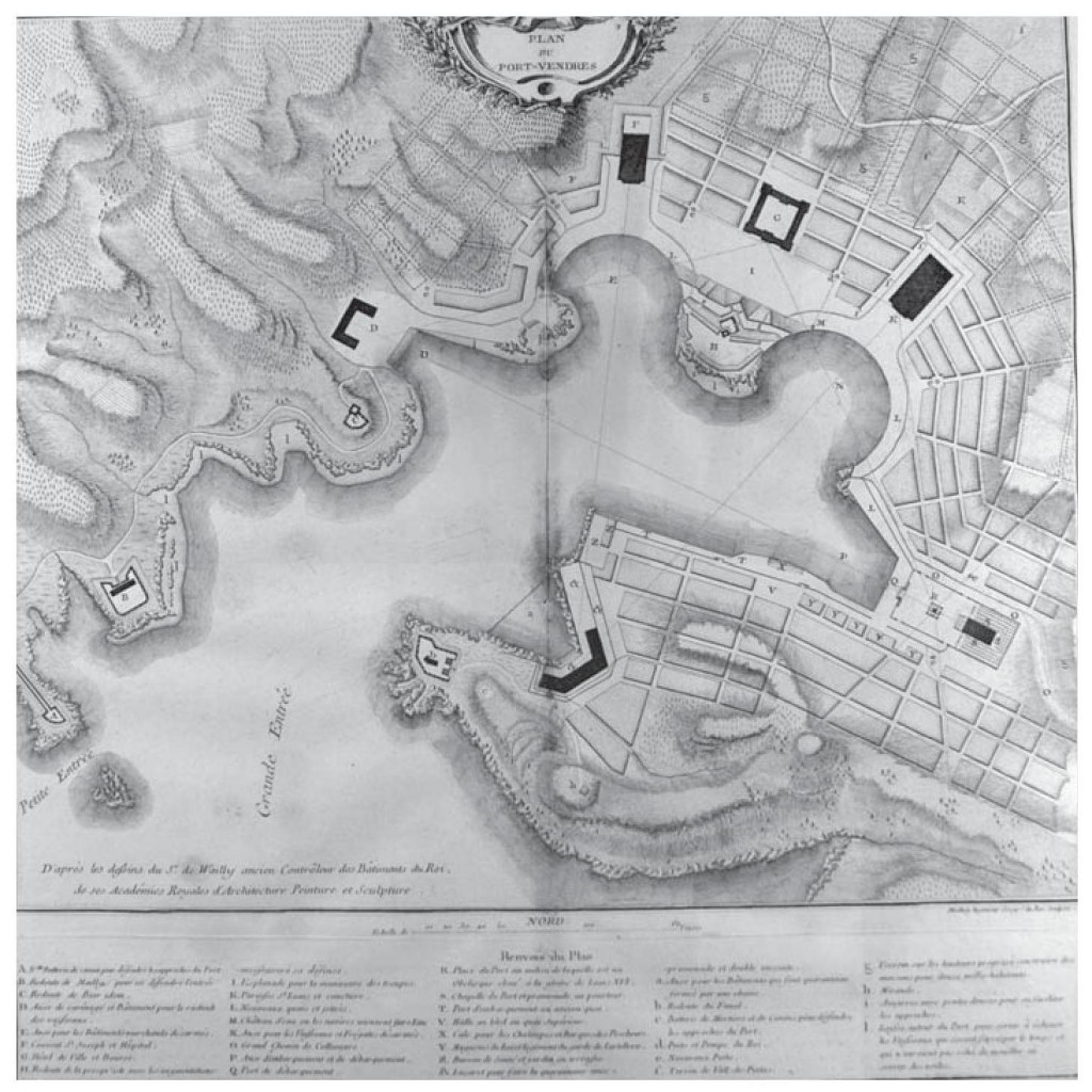 Port-Vendres au milieu du XVIIIe s.