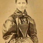 femme de Lechtal, vers 1870.
