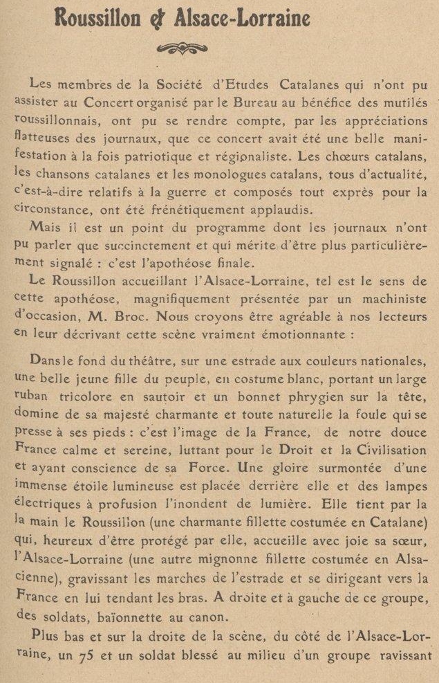 La Guerre de 14-18 à Perpignan.