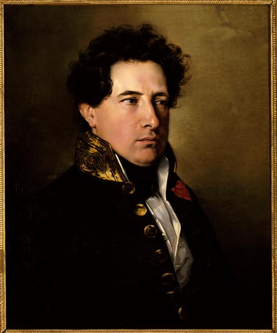 Isidore-Justin-Séverin, baron Taylor, inspecteur des Beaux-Arts en 1838 (1789-1879) par Madrazo, Château de Versailles
