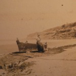 Plage d'Argelès, vers 1895.