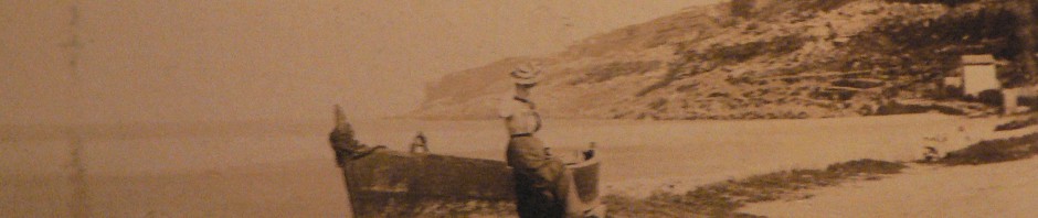 Plage d'Argelès, vers 1895.