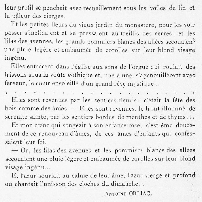 Revue La Clavellina 1899