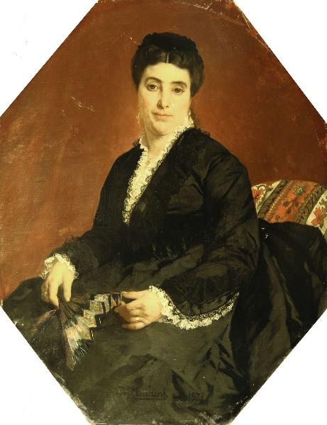 Portrait de madame Carraguel, Musée de Narbonne.