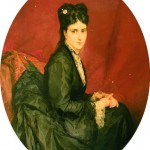 Portrait de Madame Léonce Berthomieu par Benjamin Constant.