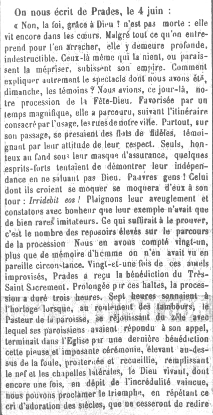 Le Roussilon 1872