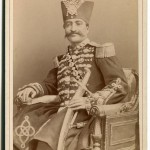 le Shah d'Iran en 1873.