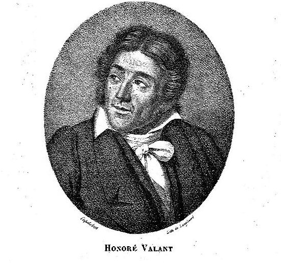 Portrait d'H.Valant par le peintre Capdebos.