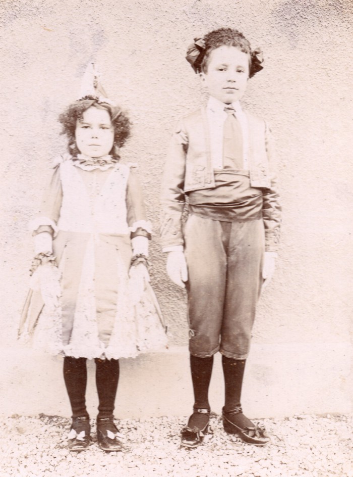 Costumes de carnaval, Perpignan début du XXe s.