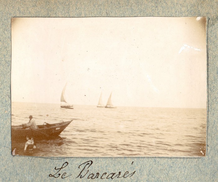 Le Barcarès, la plage en 1904.