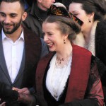 Eloi Pélissier et Mandy Graillon, reine d'Arles en Provence.