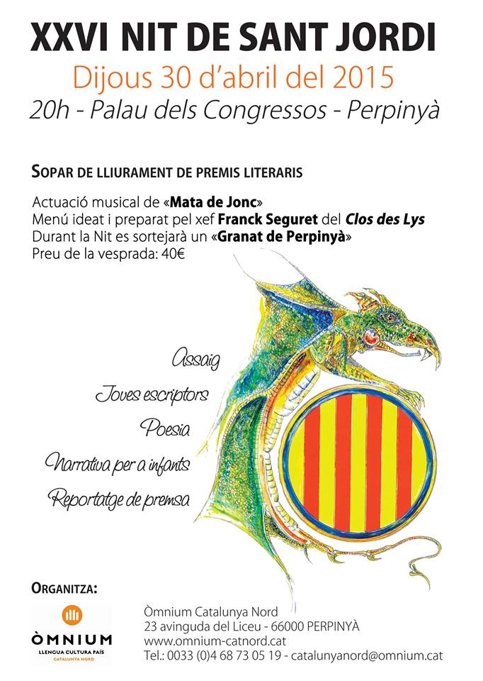 Sant Jordi 2015