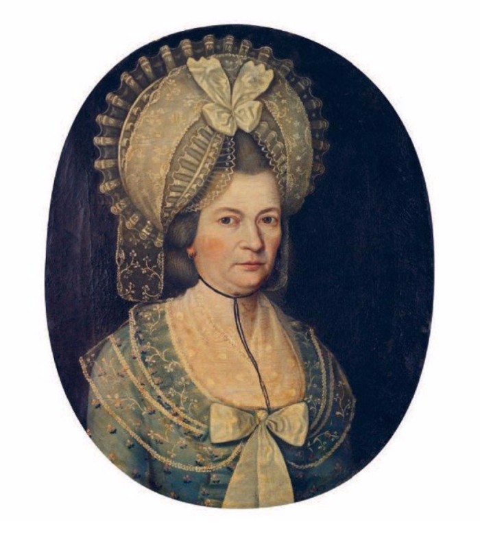 Portrait de femme XVIIIe s.