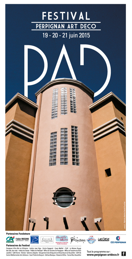 affiche du PAD 2015 Perpignan