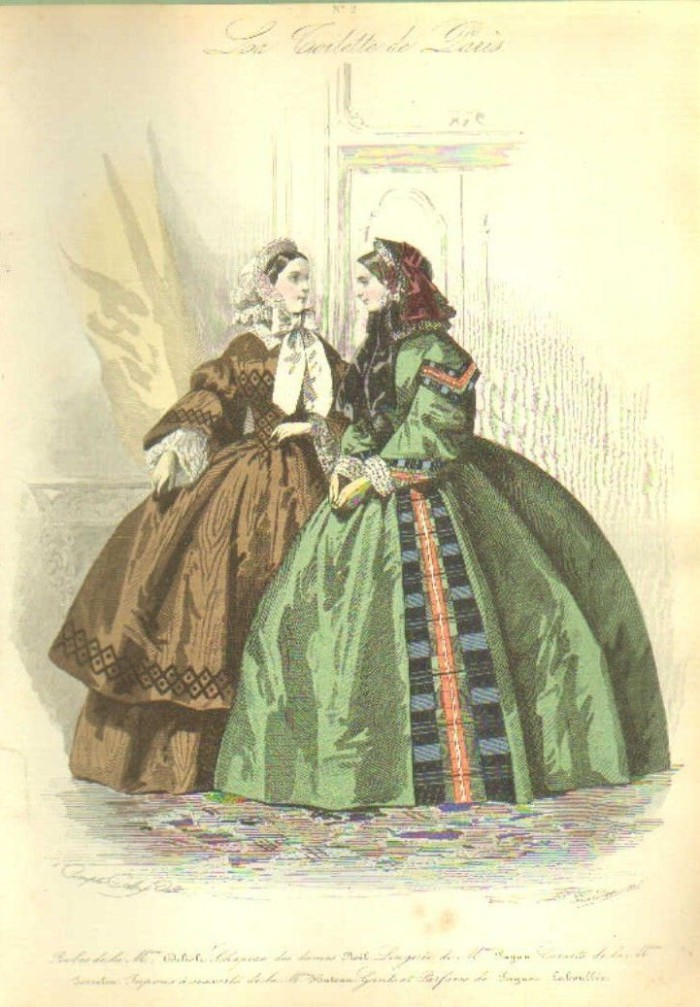 Modes en 1865