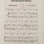Composition d'Ali Ben Sou Alle (1824-1899)