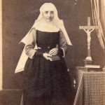 Religieuse sous Napoléon III, photo P.Bourgeois, Chalon.