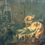 François BOHER, La mort de Socrate, collection Ville de Perpignan.