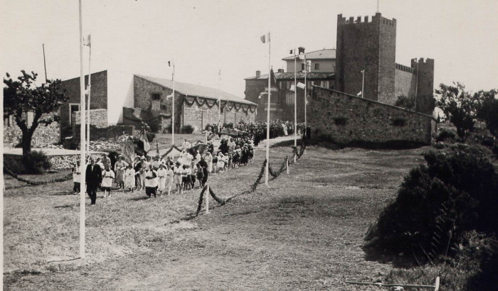 procession à Caladroy en 1932.