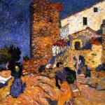 Louis VALTAT, paysage du Roussillon.