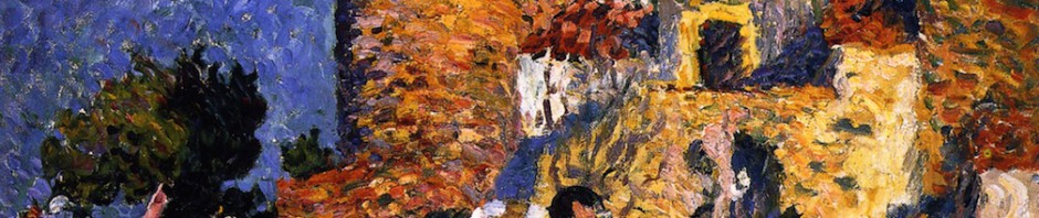 Louis VALTAT, paysage du Roussillon.