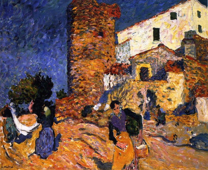 Louis VALTAT, paysage du Roussillon.