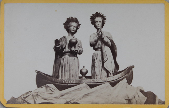 Les saintes Maries sur la barque, CDV 1880. 