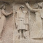 Gustave VIOLET, apothéose du poilu, monument départemental aux morts, Perpignan, 1924.