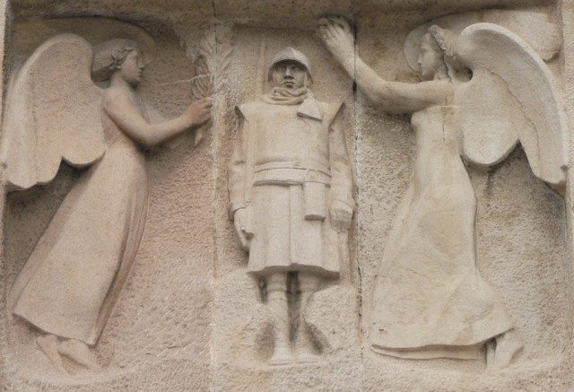 Gustave VIOLET, apothéose du poilu, monument départemental aux morts, Perpignan, 1924.