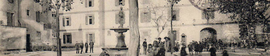 Place du Puig, quartier Saint Jacques de Perpignan.