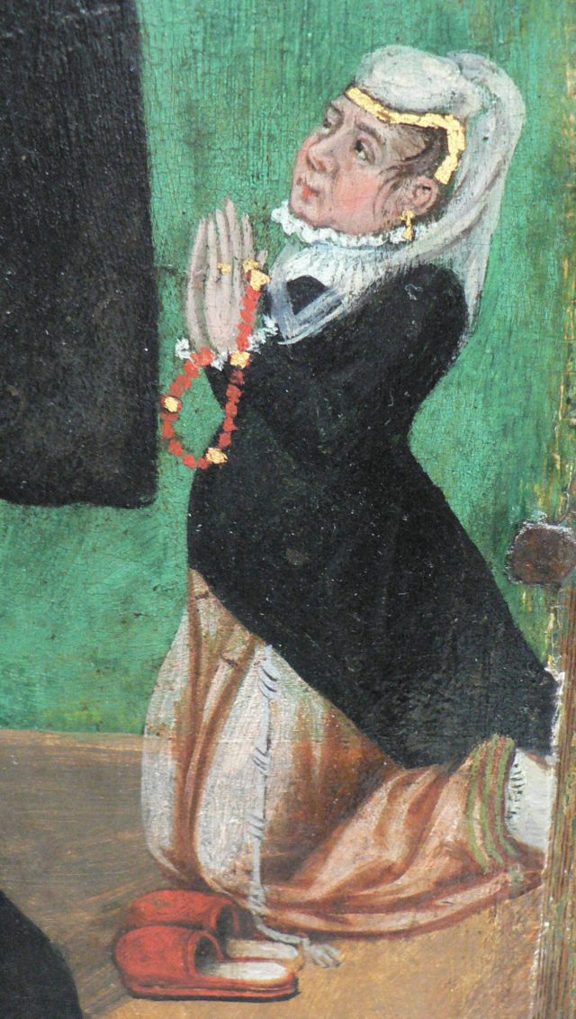 Costume du XVIIe, retable d Olette. 