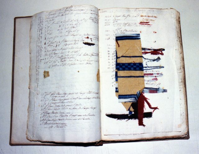 Inventaire d un marchand de tissus de Perpignan, XVIIIe s. Médiatheque de Perpignan.