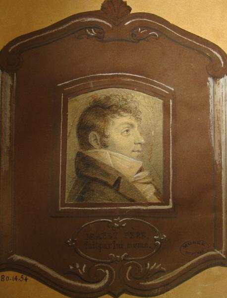 Portrait d'Isabey père par Isabey, musée Rigaud, Perpignan. 