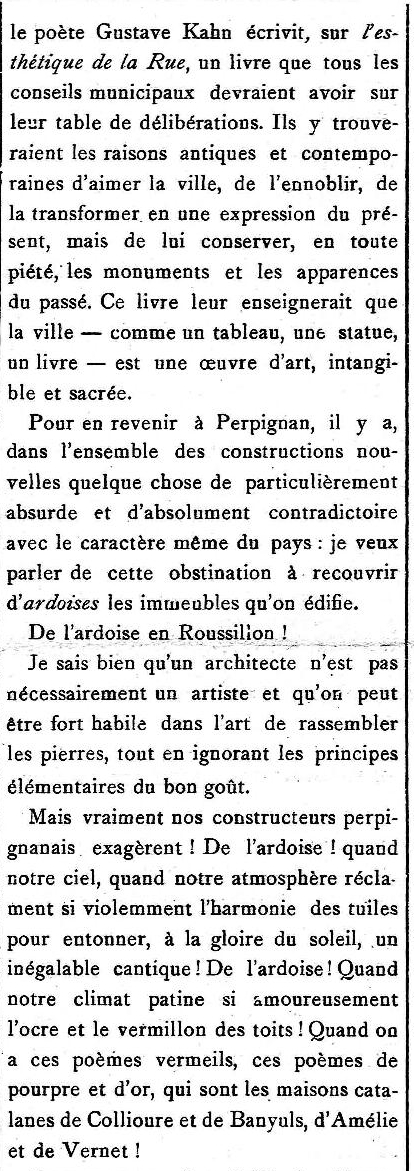 toits d'ardoises contre toits de tuiles 1912 14 dec le cri 2