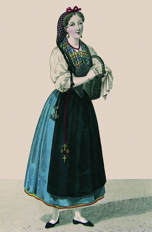 Femme de Barcelone 1827