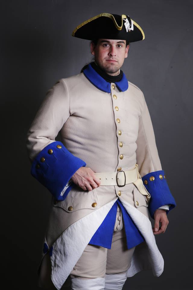 Uniforme du Royal Roussillon; photo Saint.e