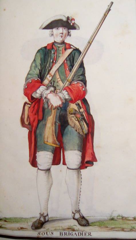 Fusillier de montagne Roussillon) uniforme du brigadier